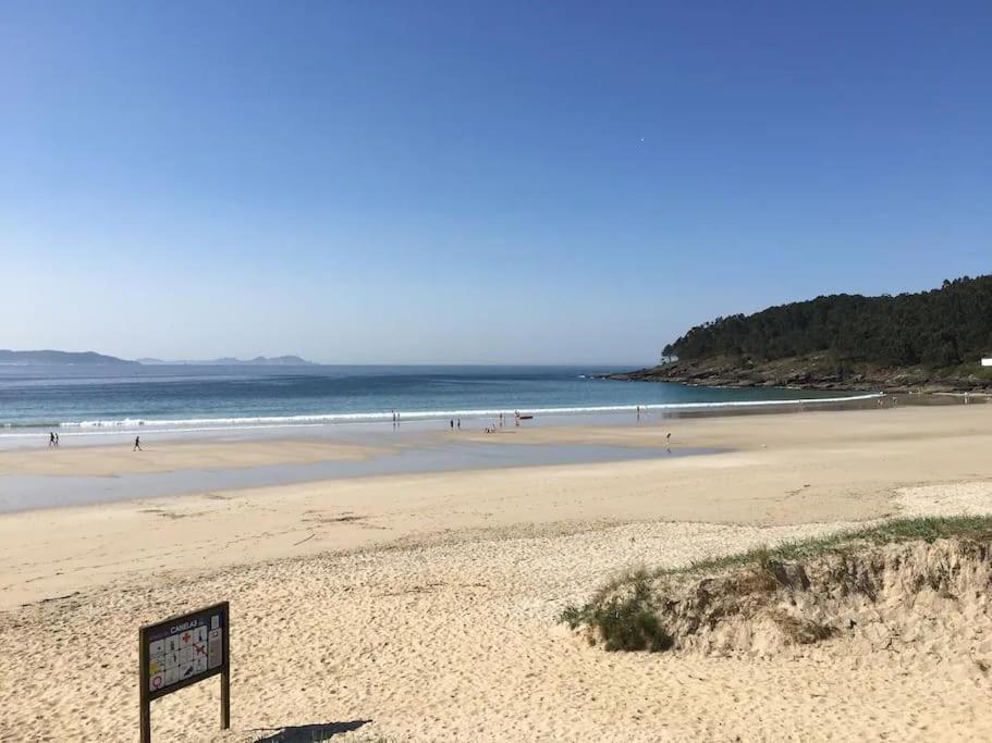 Precioso Apartamento Con Terraza Y Piscina En Portonovo-Sanxenxo מראה חיצוני תמונה