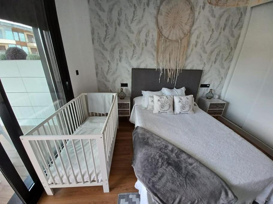Precioso Apartamento Con Terraza Y Piscina En Portonovo-Sanxenxo מראה חיצוני תמונה