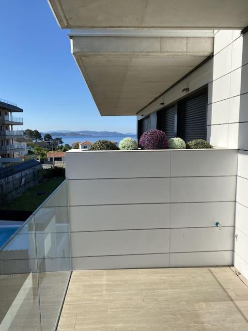 Precioso Apartamento Con Terraza Y Piscina En Portonovo-Sanxenxo מראה חיצוני תמונה